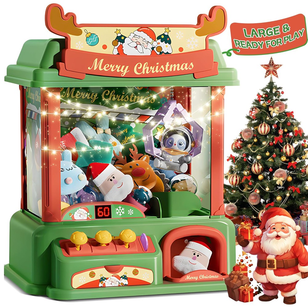 Arcade Games Vending - Noel pençe makinesi çocuklar için Mini