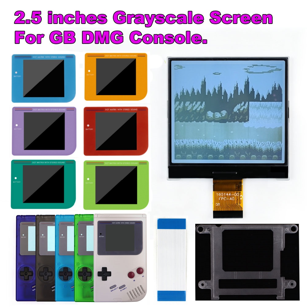 Lcd Screen Arcade - HISPEEDIDO 2.5 İnç Gri Tonlu LCD