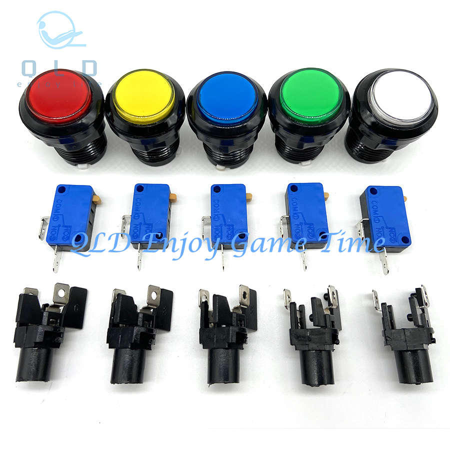 Arcade Game Vending Machine - 12 adet 30 mm LED Aydınlatmalı