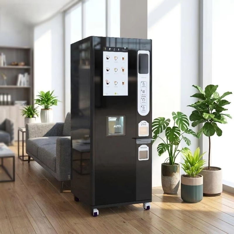 Vending Machine Qr Code - Ticari tip, dolap şeklinde, taze çekilmiş