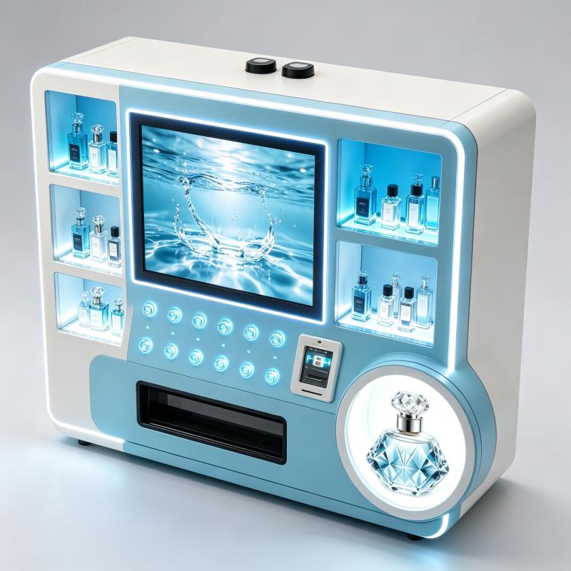 Vending Machine Qr Code - Otomatik Parfüm Satış Makinesi, Madeni Para
