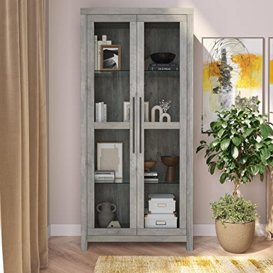 68 Avalon Camlı Vitrin - Oturm - Glass Cabinet Display incelemesi ve fiyatı