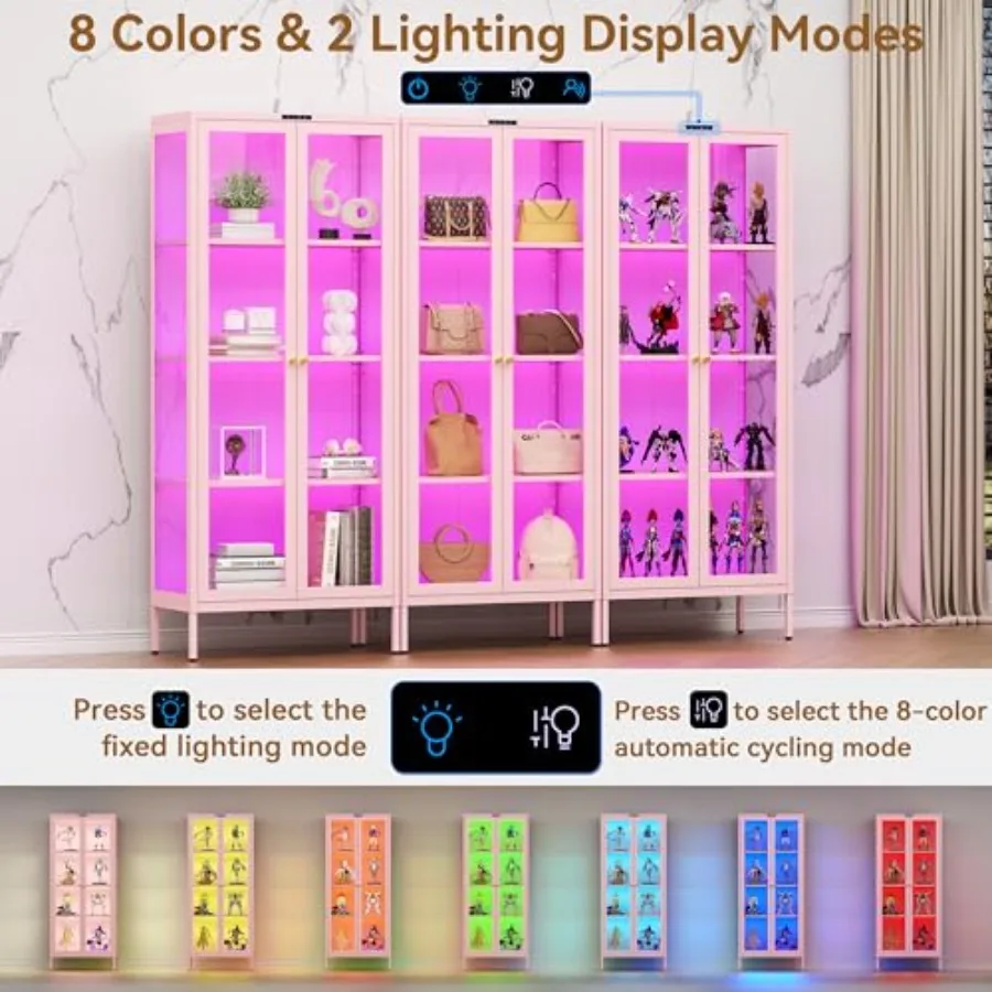 Koleksiyonluk Eşyalar İçin 8 R - Glass Cabinet Display incelemesi ve fiyatı