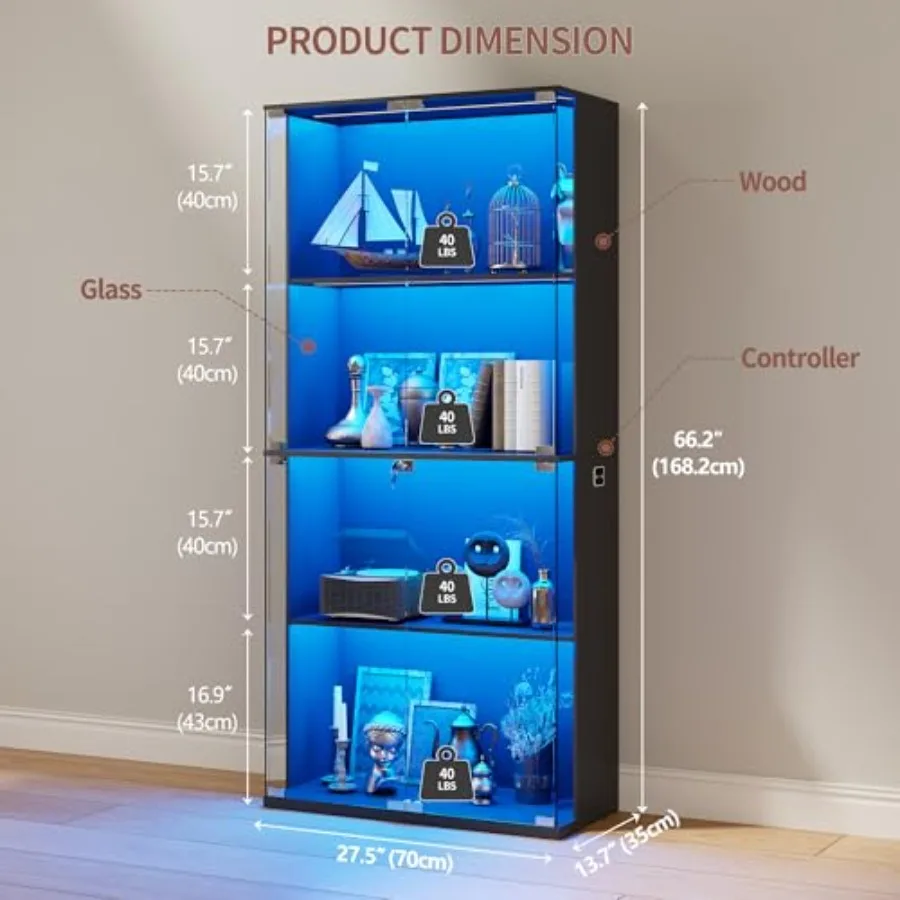 Perakende kullanım için tasarl - Glass Cabinet Display incelemesi ve fiyatı