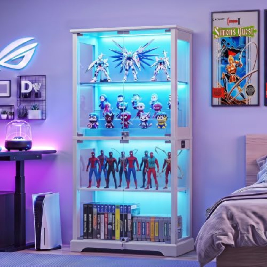 Çiftlik Evi Tarzı Kilitlenebil - Glass Cabinet Display incelemesi ve fiyatı