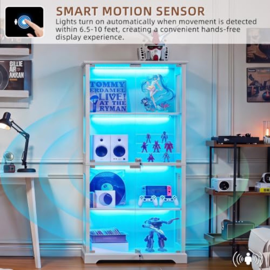 Çiftlik Evi Tarzı Kilitlenebil - Glass Cabinet Display incelemesi ve fiyatı