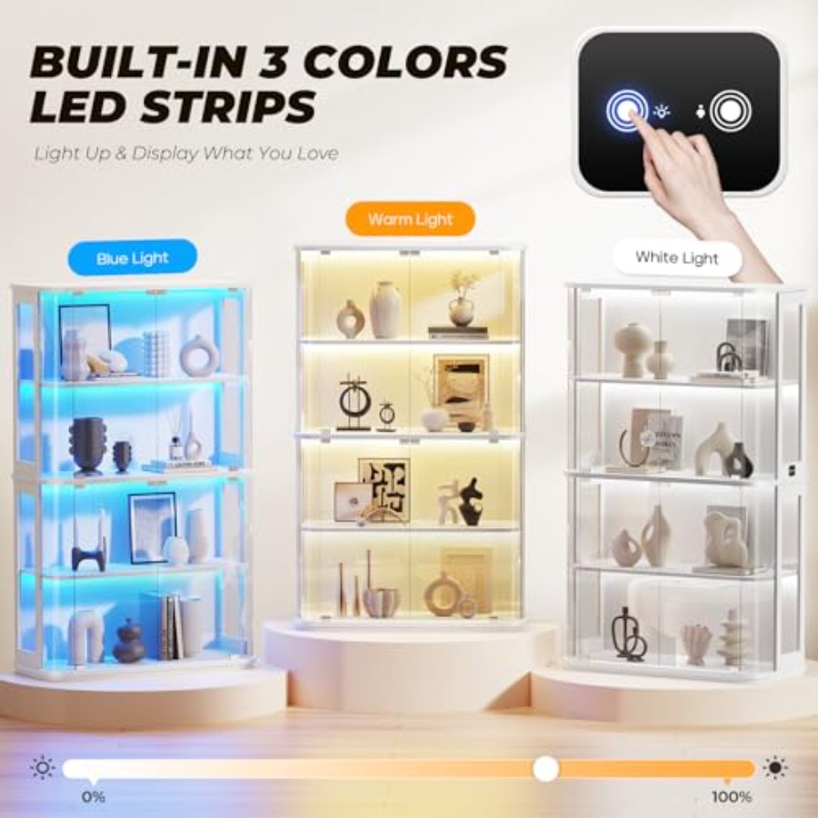 Perakende kullanımı için yuvar - Glass Cabinet Display incelemesi ve fiyatı