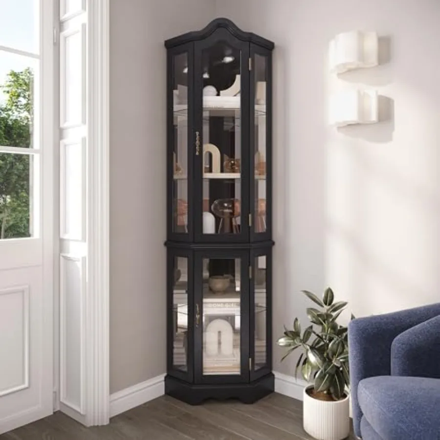 Oturma odası ve mutfak için ta - Glass Cabinet Display incelemesi ve fiyatı