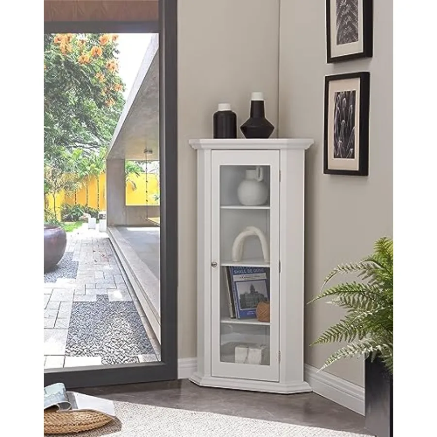 Oturma odası için köşe ünitesi - Glass Cabinet Display incelemesi ve fiyatı