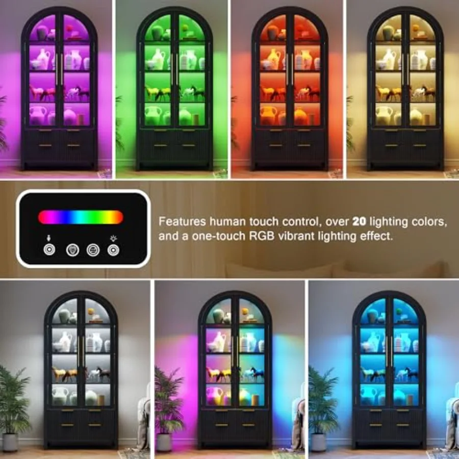 Koleksiyon ürünleri sergilemek - Glass Cabinet Display incelemesi ve fiyatı