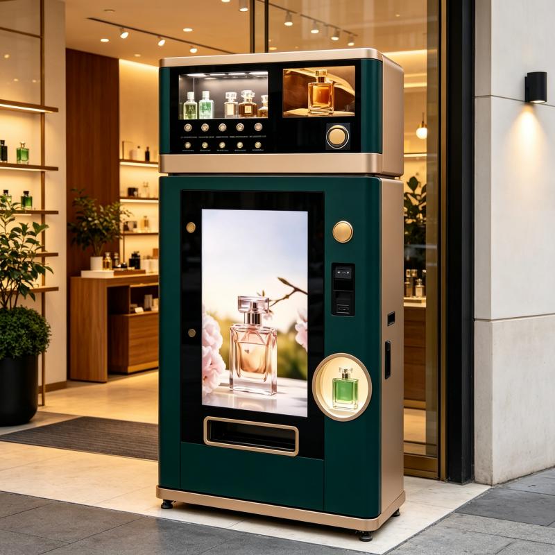 Otomatik Parfüm Satış Makinesi - Vending Machine Qr Code incelemesi ve fiyatı