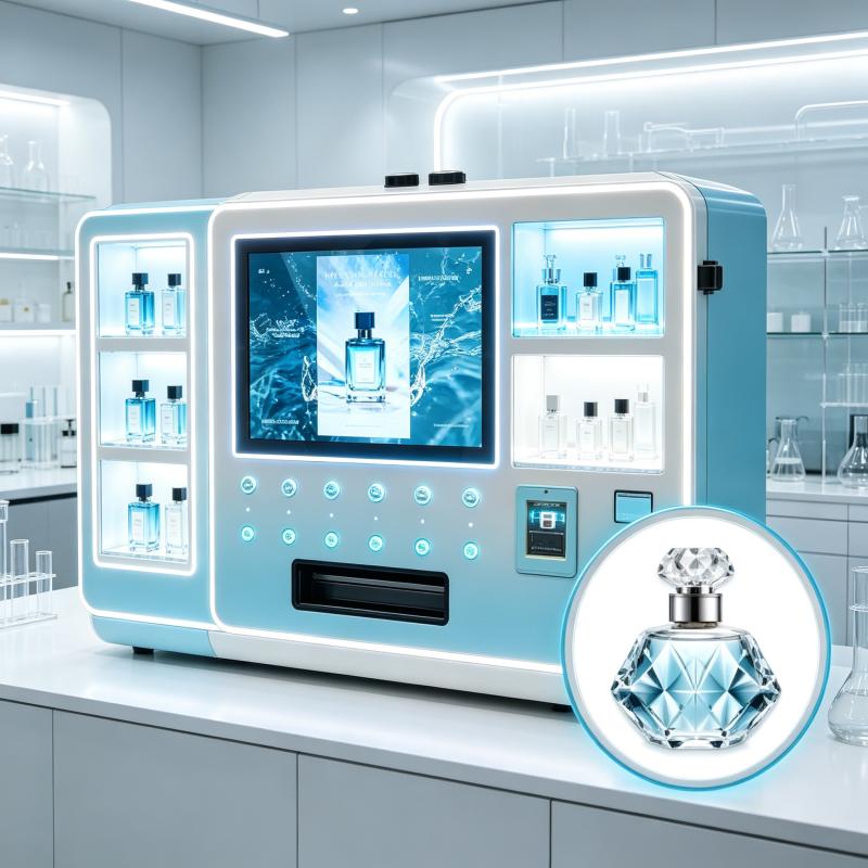 Otomatik Parfüm Satış Makinesi - Vending Machine Qr Code incelemesi ve fiyatı