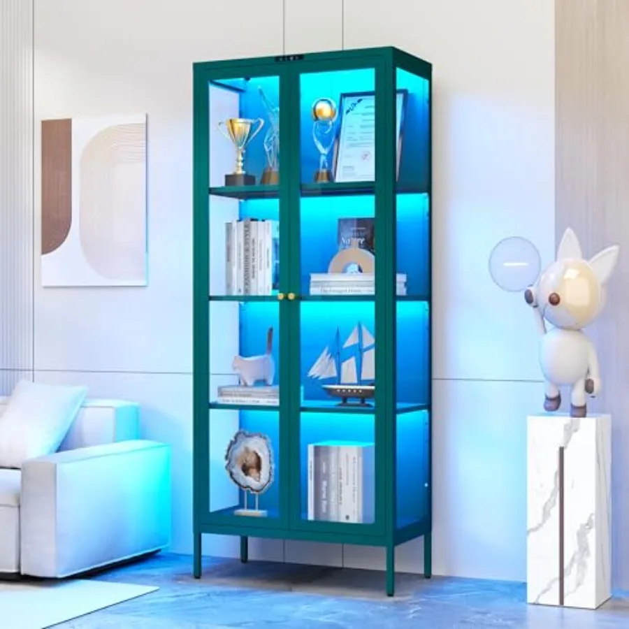 8 Renkli LED Işıklı, Bitkiler  - Glass Cabinet Display incelemesi ve fiyatı